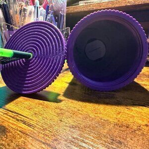 Starbucks Purple Speckled Glow in the Dark Halloween Tumbler - NEW